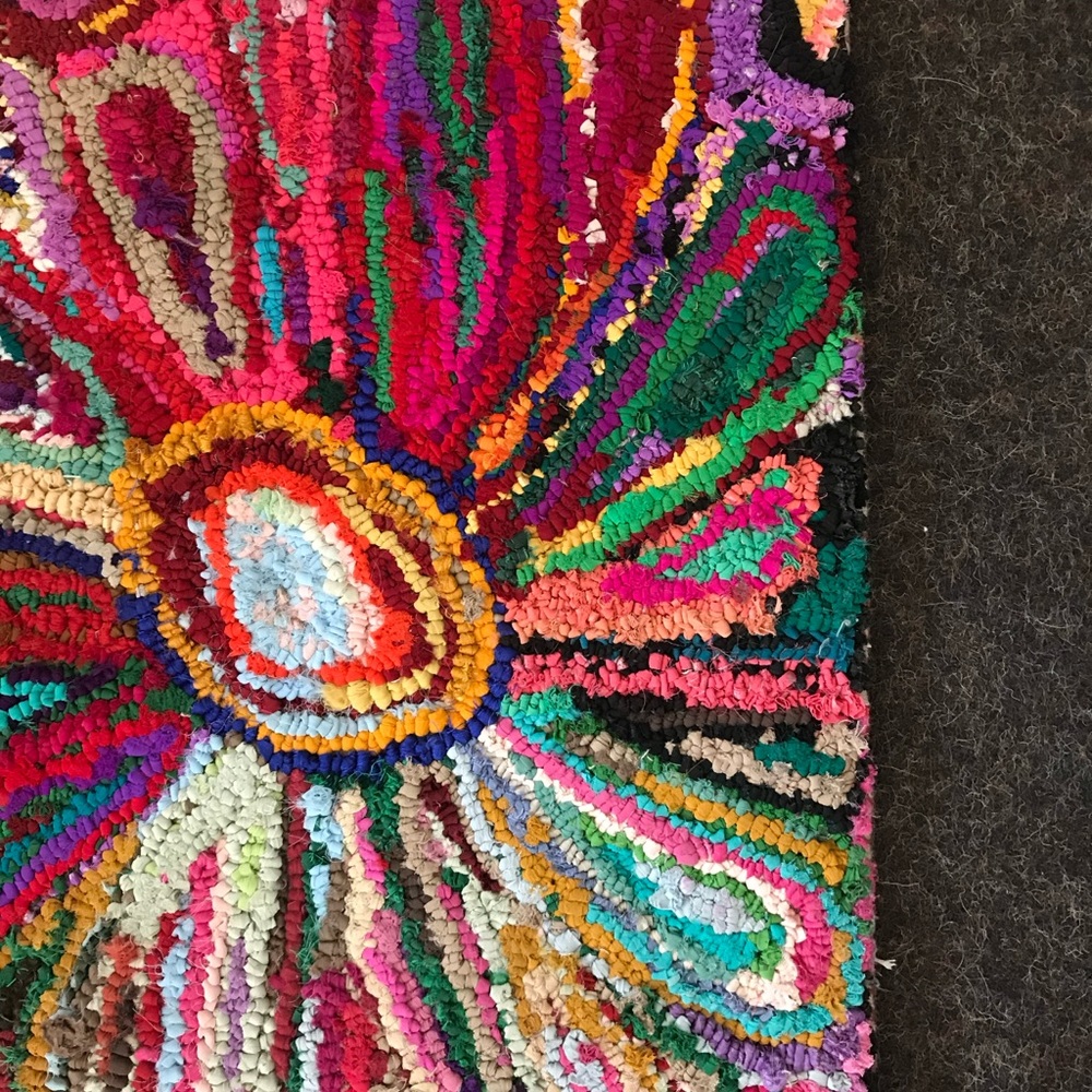 🎀Colorful Floral Rug - Picture 6 of 7